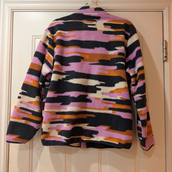 Billabong Multicolor Fleece Jacket - Picture 3 of 4